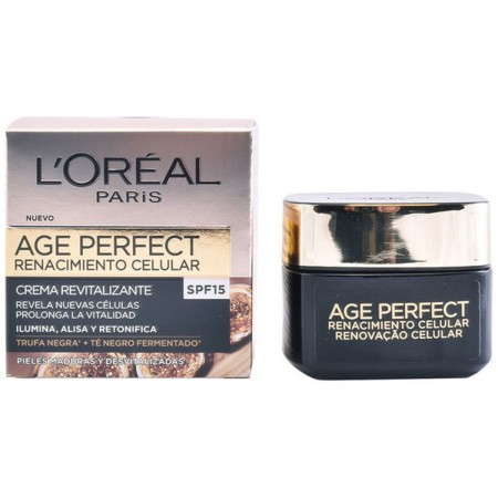 Crema Giorno Nutritiva L'Oreal Make Up Age Perfect SPF 15 (50 ml) (50 ml)