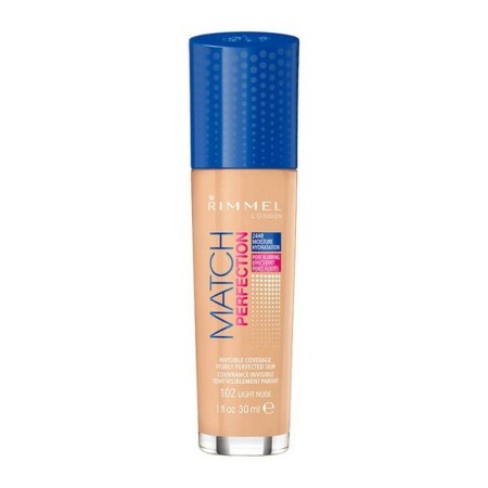 Base per Trucco Fluida Match Perfection Rimmel London (30 ml)