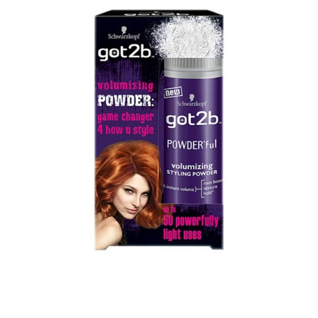 Testurizzante per Capelli Got2b Powder'ful Schwarzkopf 1 10 g