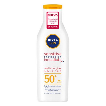 Protettore contro le Allergie Solari Sensitive Nivea (200 ml) 50+ (200 ml)