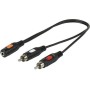 Cavo Audio Jack con 2 RCA Vivanco 46043