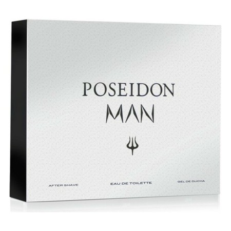 Cofanetto Profumo Uomo Poseidon 1264-51433 EDT 3 Pezzi