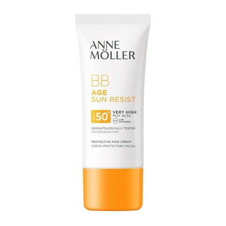 Crema Idratante con Colore Âge Sun Rerist BB Cream Anne Möller 90008C (50 ml) SPF	50+ Spf 50 50 ml