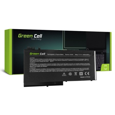 Batteria per Notebook Green Cell DE117 Nero 3400 mAh