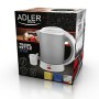 Bollitore Adler AD 1268 Bianco Grigio Plastica 600 W 0,6 L