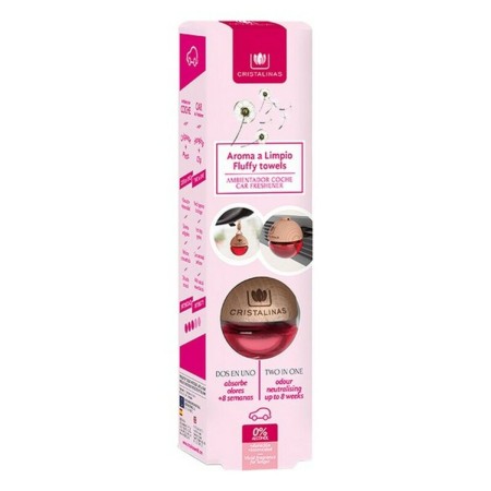 Deodorante per la Macchina Cristalinas 1 Fluffy Towels Aria pulita 6 ml