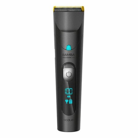 Rasoio per Capelli Senza Fili Cecotec Bamba PrecisionCare Wet&Dry LED Nero