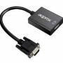 Adattatore VGA con HDMI con Audio approx! APPC25 3,5 mm Micro USB 20 cm 720p/1080i/1080p Nero