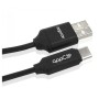 Cavo USB A 2.0 con USB C APPROX APPC40 1 m Nero