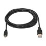 Cavo USB 2.0 A con Mini USB B NANOCABLE 10.01.0402 1,8 m Nero