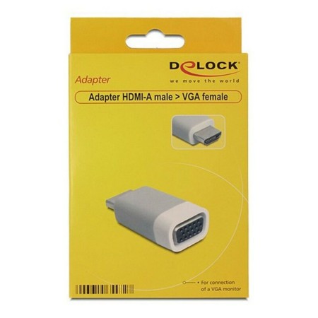 Adattatore HDMI con VGA DELOCK 65472 Bianco