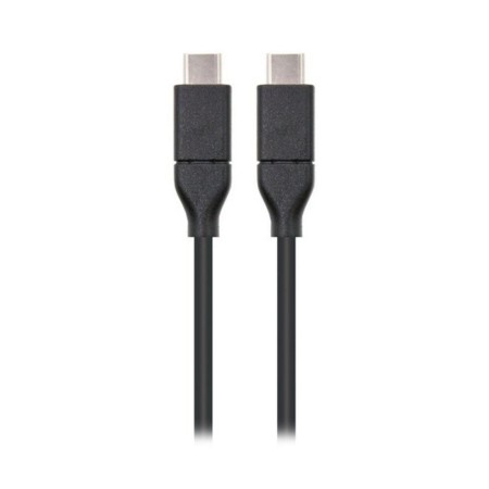 Cavo USB-C 3.1 NANOCABLE 10.01.4101 Nero (1 m)