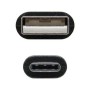 Cavo USB A con USB C NANOCABLE 10.01.210 Nero