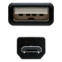 Cavo USB 2.0 A con Micro USB B NANOCABLE 10.01.0500 Nero