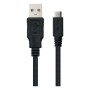 Cavo USB 2.0 A con Micro USB B NANOCABLE 10.01.0500 Nero