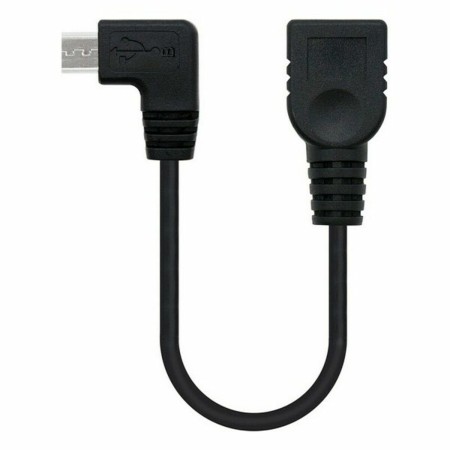 Cavo USB 2.0 A con USB B NANOCABLE 10.01.3600 15 cm Maschio/Femmina Nero