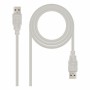 Cavo USB NANOCABLE 10.01.0302 Beige 1 m