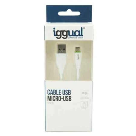 Cavo da USB a micro USB iggual IGG316931 1 m Bianco