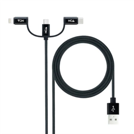 Cavo USB NANOCABLE 10.01.3200 Nero 1 m