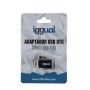 Adattatore USB C con USB iggual IGG318409 Nero