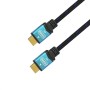 Cavo HDMI Aisens A120-0356 4K Ultra HD Nero/Blu