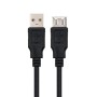 Cavo USB 2.0 NANOCABLE 10.01.0202 1 m Nero