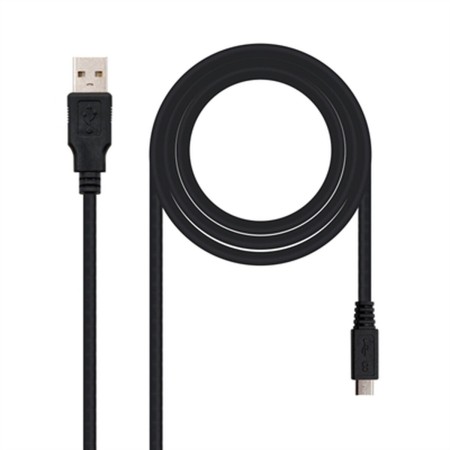 Cavo da USB a micro USB NANOCABLE 10.01.0503 3 m Nero