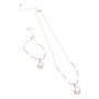 Set di Collana e Bracciali Inca Collar Y Pulsera Corazones Cuori (2 pcs)