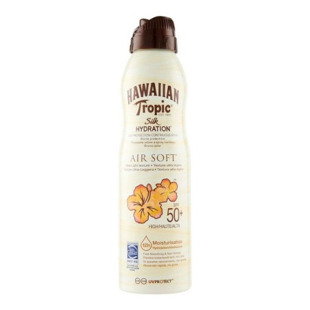 Spuma Solare Protettiva Silk Hydration Hawaiian Tropic Idratante Spf 50 (220 ml)