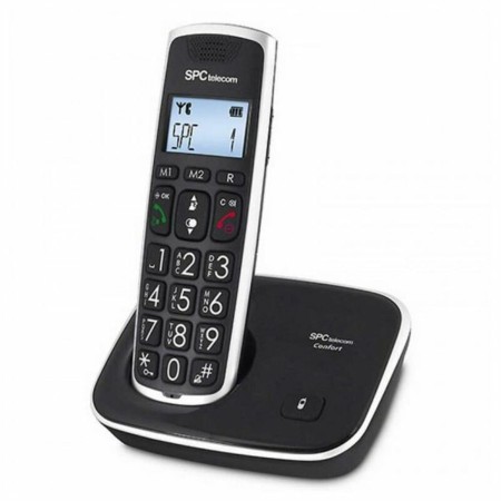 Telefono Senza Fili Telecom 7608N DECT Nero