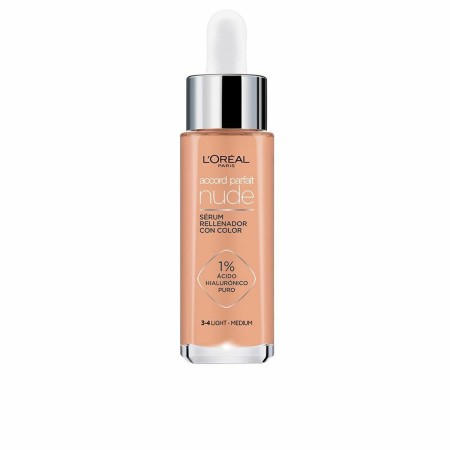 Base Cremosa per il Trucco L'Oreal Make Up Accord Parfait 3-4 (30 ml)