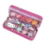 Set di Trucchi per Bambini Hello Kitty Hello Kitty Plumier Alumino Maquillaje 18 Pezzi