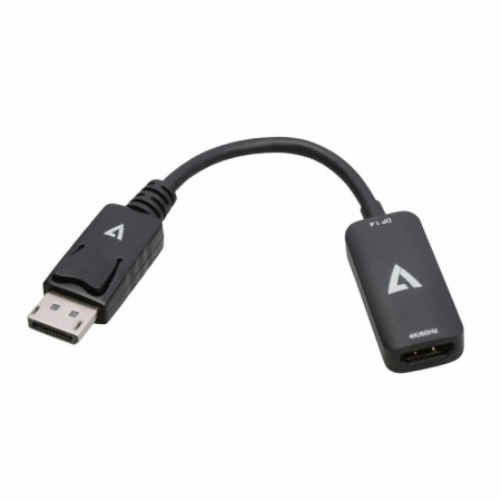 Adattatore DisplayPort con HDMI V7 V7DPHDMIACTV     Nero 4K Ultra HD