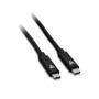 Cavo USB C V7 V7UCC-2M-BLK-1E   Nero