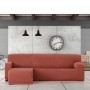 Rivestimento per chaise longue a braccio corto sinistra Eysa TROYA Arancio 170 x 110 x 310 cm