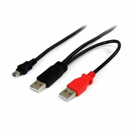 Cavo USB 2.0 A con Mini USB B Startech USB2HABMY6      Rosso Nero