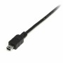 Cavo USB A con USB B Startech USB2HABM1M      Nero