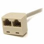 Cavo di Rete Rigido UTP Categoria 6 Startech RJ45SPLITTER 0,33 m