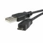 Cavo Micro USB Startech UUSBHAUB3M      USB A Micro USB B Nero