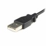 Cavo Micro USB Startech UUSBHAUB3M      USB A Micro USB B Nero