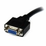 Cavo DVI-I a VGA Startech DVIVGAMF8IN     Nero 0,2 m