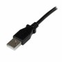 Cavo USB A con USB B Startech USBAB1MR       Nero