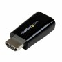 Adattatore HDMI Startech HD2VGAMICRO     Nero