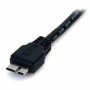 Cavo da USB a Micro USB Startech USB3AUB50CMB     Nero