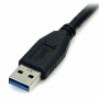 Cavo da USB a Micro USB Startech USB3AUB50CMB     Nero