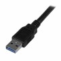 Cavo USB A con USB B Startech USB3SAB3MBK 3 m Nero