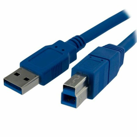 Cavo USB A con USB B Startech USB3SAB1M      Azzurro