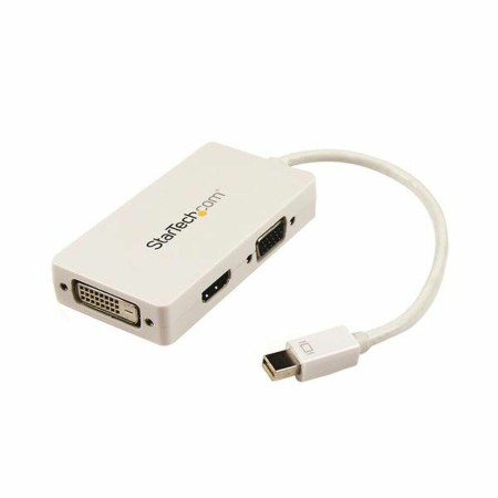 Adattatore Mini DisplayPort con VGA/DVI/HDMI Startech MDP2VGDVHDW Bianco Nero