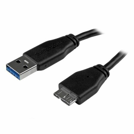 Cavo da USB a Micro USB Startech USB3AUB15CMS     Nero