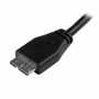 Cavo da USB a Micro USB Startech USB3AUB15CMS     Nero